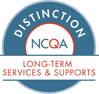 NCQA Long-term Services & Support Accredited Seal logo
